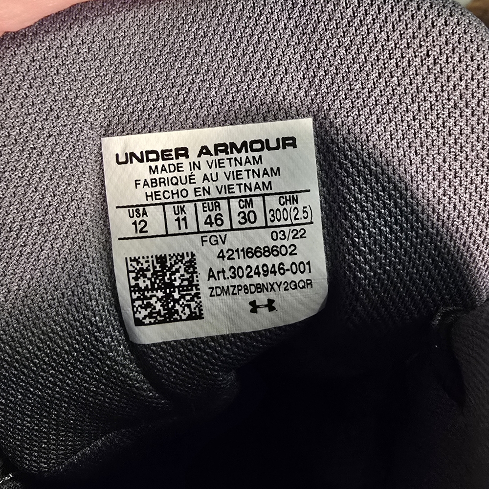Under Armour Men's Black Tactical Boots - Picture 6 of 9